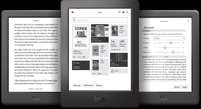 kobo e kitap okuyucu